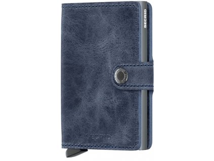 Peněženka Secrid SLIMWALLET VINTAGE, blue