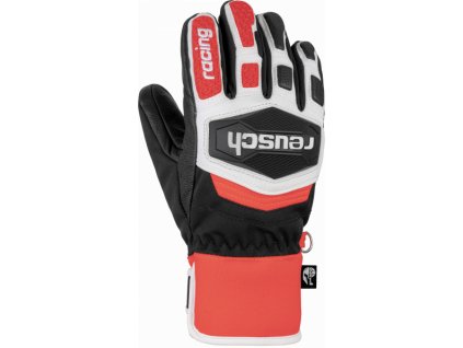 Reusch WORLDCUP WARRIOR R-TEX® XT JUNIOR, black/white/fluo red