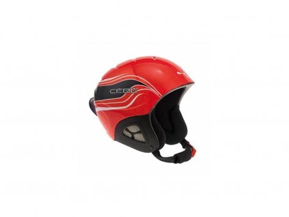 Cébé PLUMA JUNIOR BASICS, red/black/white, 52-54