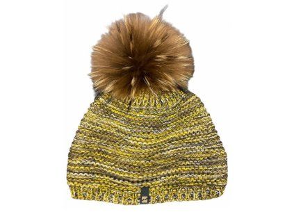 Čepice Mountain Force COMB Beanie, ermine