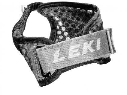 Leki TRIGGER FRAME STRAP MESH,  lightgrey-dark anthracite, one size