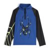 Spyder BOYS BUG 1/2 ZIP (Barva Zelenožlutá, Velikost 5)