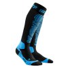 Cep SKI MERINO COMPRESSION SOCKS, black/blue