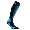 Cep SKI MERINO COMPRESSION SOCKS, black/blue