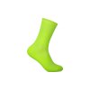 fluo sock mid fluorescent yellow green