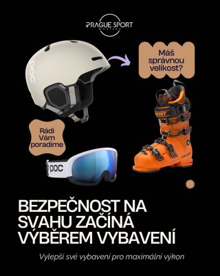 60% lyžařů má špatnou velikost vybavení. Přijďte se poradit. Každý den 10-20 hodin.