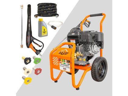 Gaspper - benzínový vysokotlakový čistič, Briggs&Stratton, 13.5 HP, 275 bar/4.000 PSI, GP4000BDH