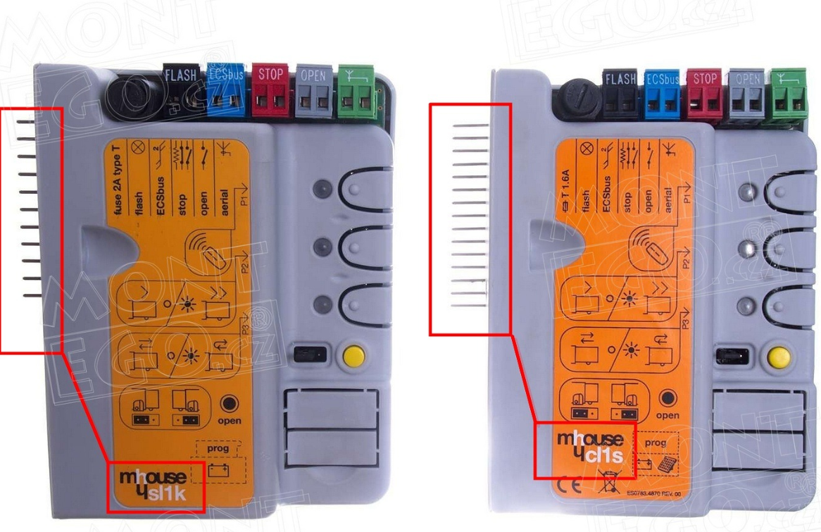 Srovnání řídících jednotek Mhouse CL1KIT a CL1SK