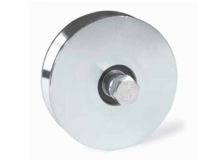 Pozinkovaná kolečka s jednoduchým šroubem-Z (Průměr kolečka (mm) 98)