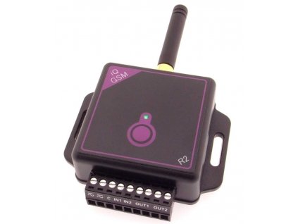 GSM-R2.20.2 levný GSM ovladač (klíč) pro ovládání 2 vrat mobilem