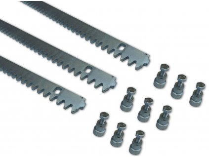 3 ks ocelové hřebeny pro posuvné brány