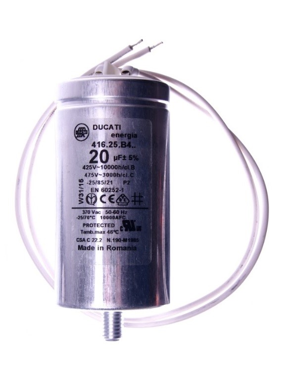 kondenzátor 20 mikroF k pohonu Came BX-74 (BX-A/BX-B)