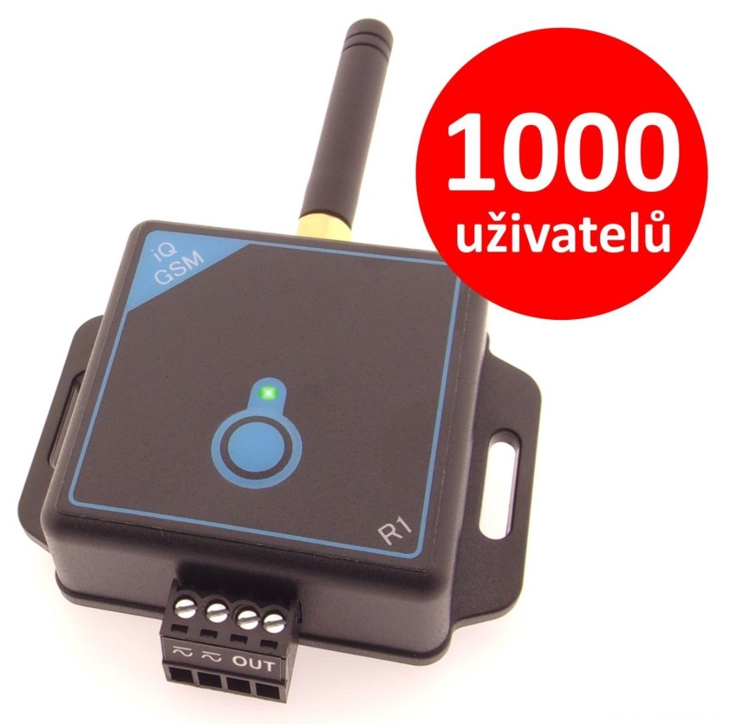 Vyrobeno v EU GSM-R1.1000 dálkové ovládání vrat přes mobil zdarma, pro 1000 uživatelů