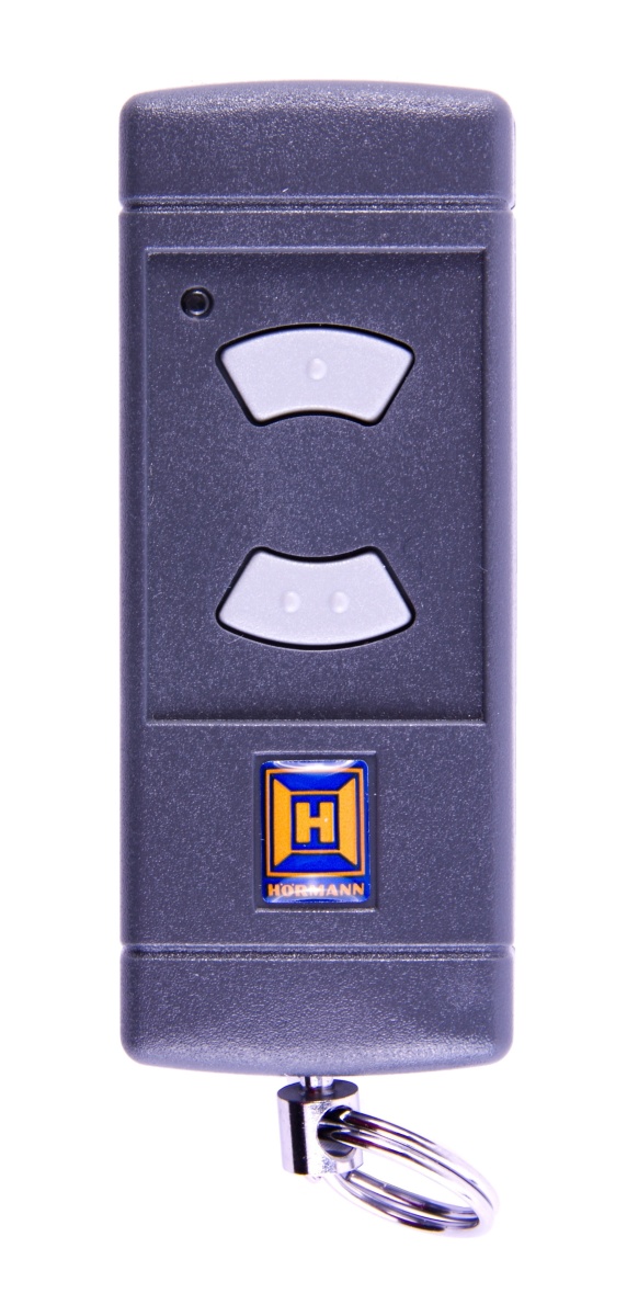 Mini ovladač Hörmann HSE2-40, 2 kanálový ovládač, 40,685 MHz šedá tlačítka