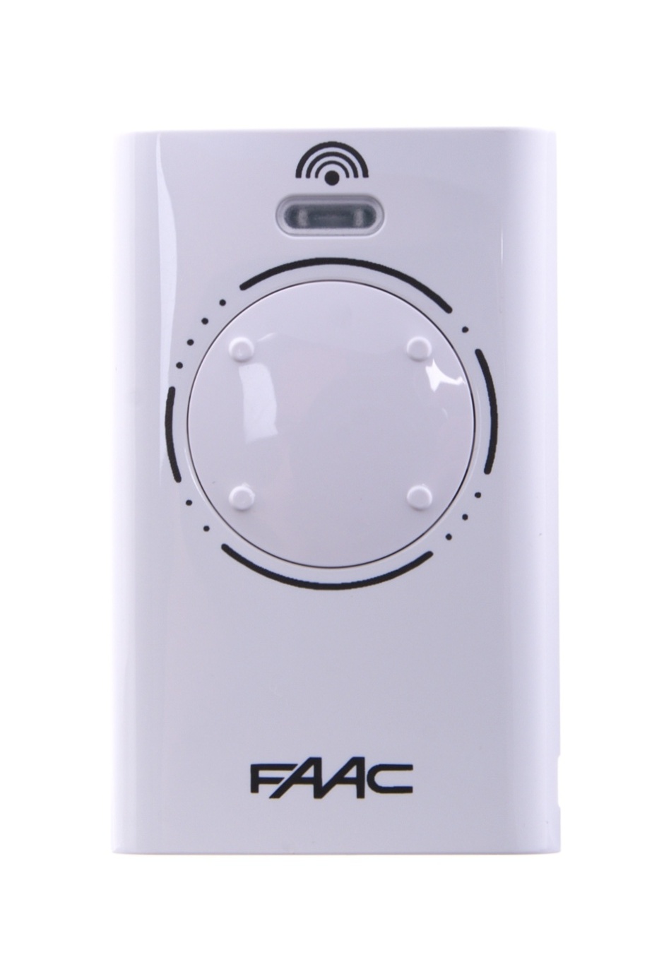 Dálkový ovladač FAAC XT4 868 SLH LR, 4-kanálový ovládač pro pohony Faac, 868,35 MHz, bílý