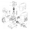 Seznam náhradních dílů pro pohon posuvné brány Beninca MS4-MS4-RI