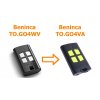 Dálkový ovladač Beninca TO.GO4VA, náhrada za ovládač Beninca TO.GO4WV