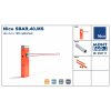 Závora Nice SBAR.40.MS malý set závory s ramenem 4 m