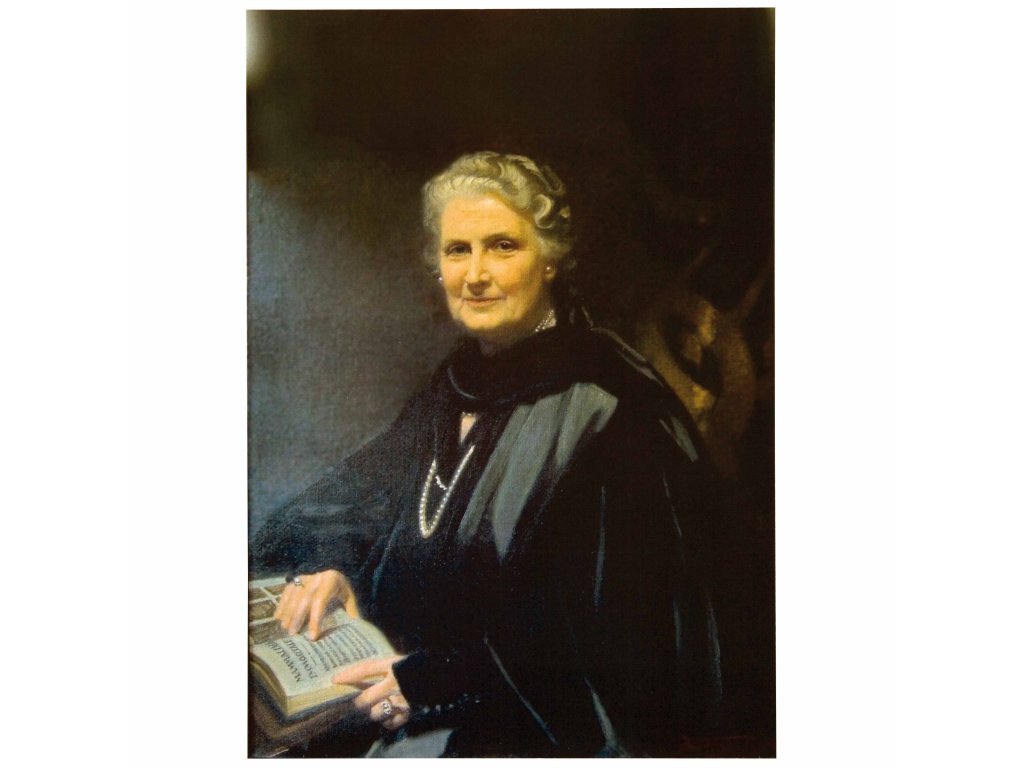 Color Photo - Maria Montessori: A4 (8.3 X 11.7 In)