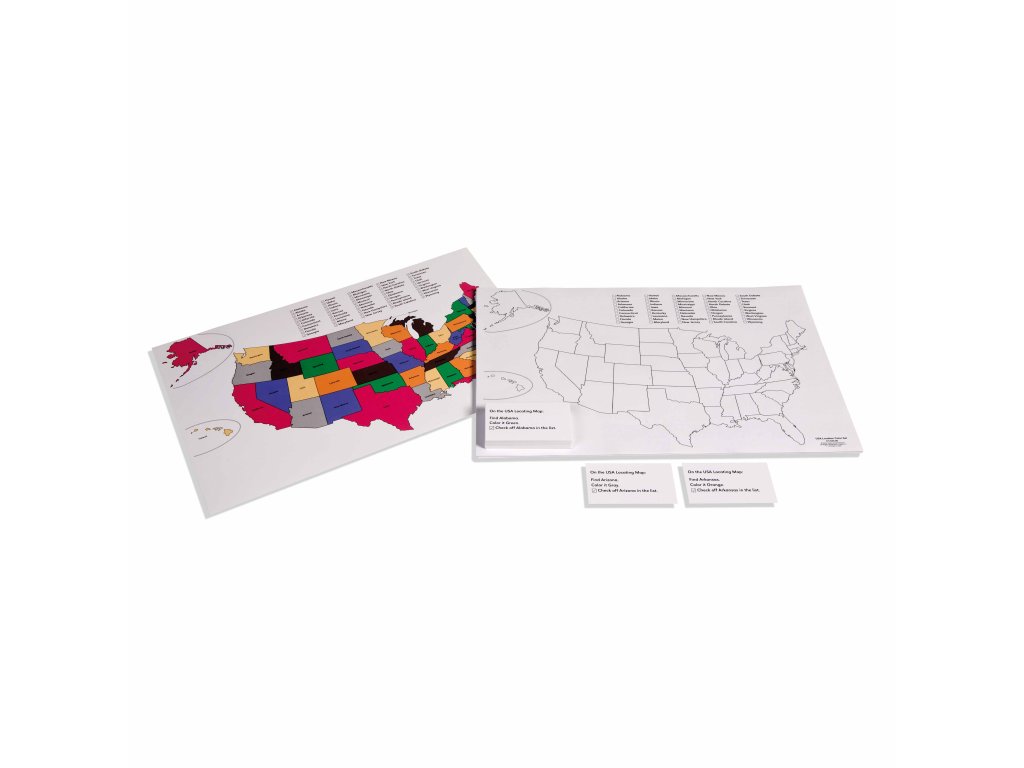 United States Location Color Set (50)