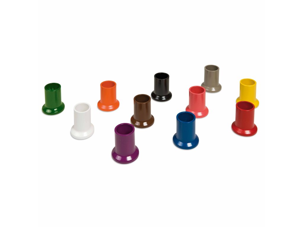 Colored Inset Pencil Holders: Set Of 11 Colors