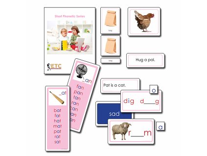 Short Phonetic Reading Series (Pink)