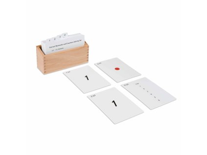 Cut-Out Numerals And Counters Activity Set