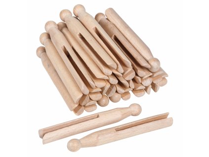 Wooden Cloth Pegs (25)