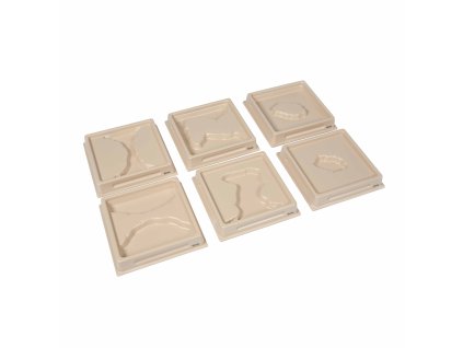 Land And Water Form Trays: Set 1