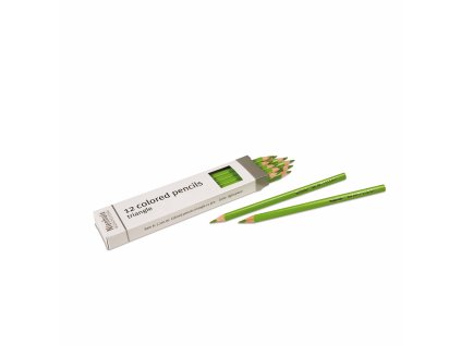 3-Sided Inset Pencils: Light Green