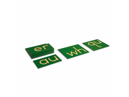 Double Sandpaper Letters: International Print