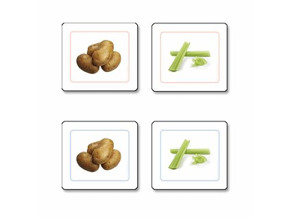 Verduras Trabajo De Emparejar