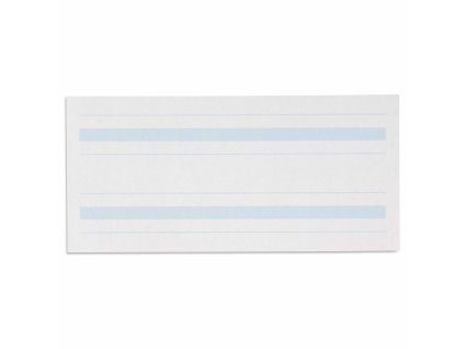 Writing Paper: Blue Lines - 4 X 8.5 In (500)