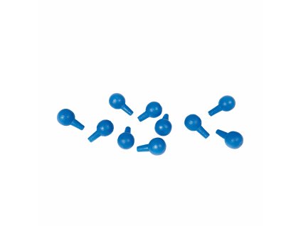 Pegs For The Algebraic Peg Board: Blue (10)