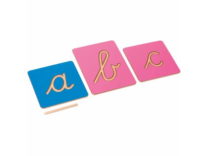 Hollow Letter Shapes: International Cursive