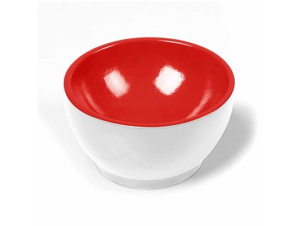 Wooden Cup: White / Red