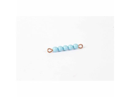 Individual Nylon Bead Bar Of 5: Light Blue