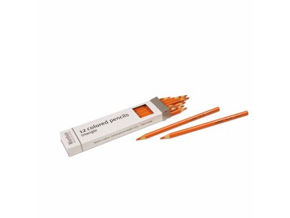 3-Sided Inset Pencils: Orange