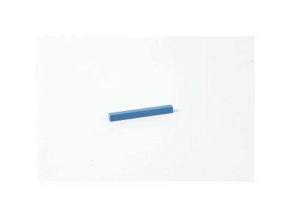 Geometric Hierarchy Of Number: Blue Bar 50x5x5 Mm