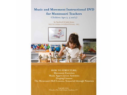 Music And Movement Instructional DVD For Montessori Teachers