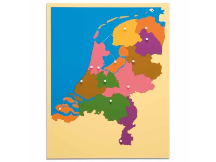 Puzzle Map: The Netherlands