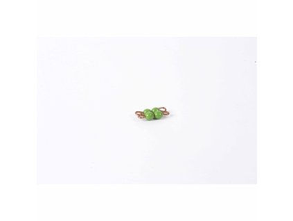 Individual Nylon Bead Square Of 2: Green