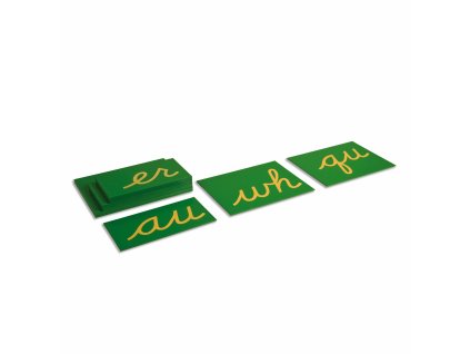 Double Sandpaper Letters: US Cursive
