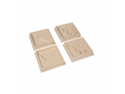 Land And Water Form Trays: Set 2