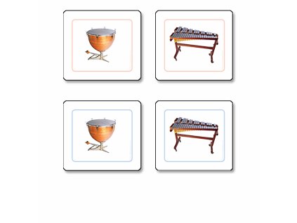 Musical Instruments Matching Cards