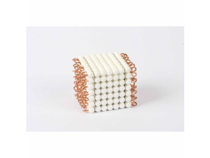 Individual Nylon Bead Cube Of 7: White