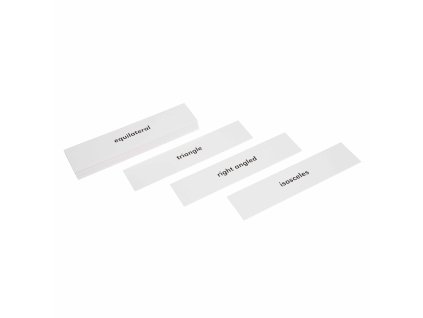 Geometric Cabinet Advanced Triangle Labels