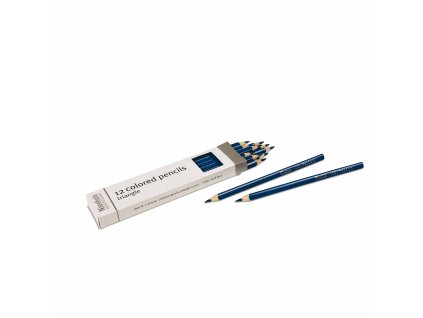 3-Sided Inset Pencils: Dark Blue