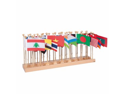 Flag Stand Of Asia