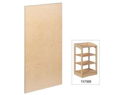 Geometry / Biology Cabinet: Rear Panel (93 cm)